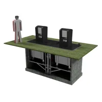 Подземная стоечная система сбора ТБО в готовом приямке фото 1