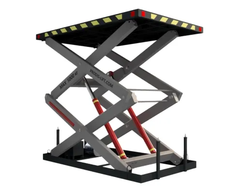 Двухножничные грузовые подъемники