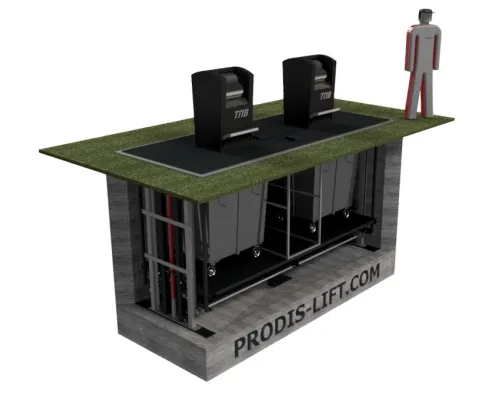 Системы заглубленного сбора и хранения ТБО