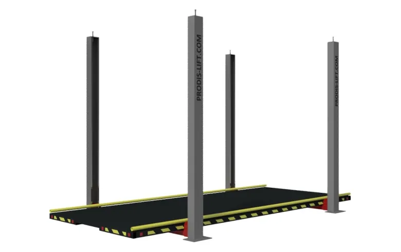 Подъемники четырехстоечные грузовые фото 2