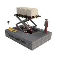 Двухножничные грузовые подъемники фото 3