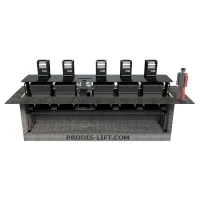 Система подземного сбора мусора на пять баков фото 3