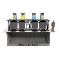 Подземная система сбора ТБО на четыре контейнера фото 4