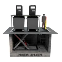 Подземный сбор мусора на четыре контейнера фото 4