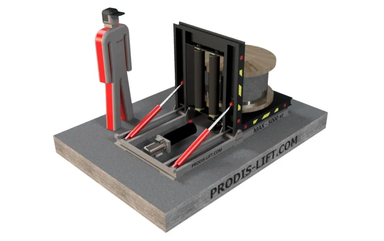 Кантователь рулонов гидравлический фото 4