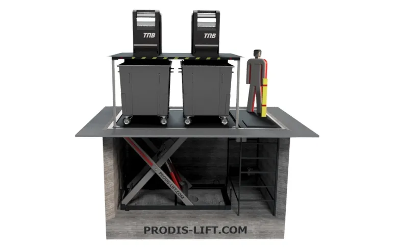 Подземный сбор мусора на четыре контейнера фото 4